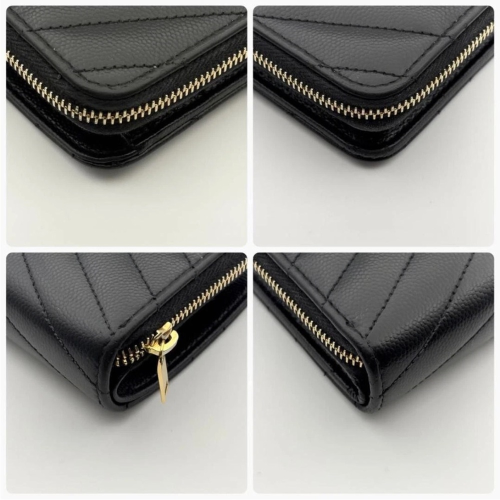 YSL Black Quilted Wallet - Picture 11 of 11